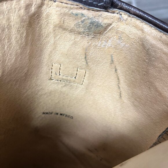 Frye Paige Tall Leather Riding Boots Chocolate Brown Women’s Size 8.5 - Picture 14 of 14